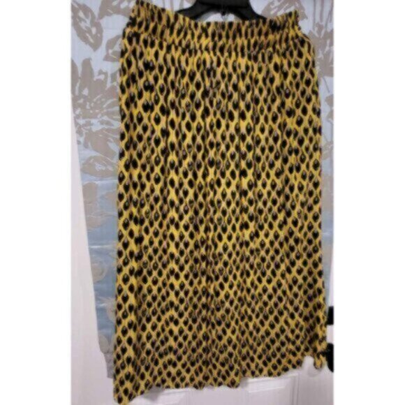 Anthropologie Pleated MAXI SKIRT New Sz Lrg - Picture 10 of 10